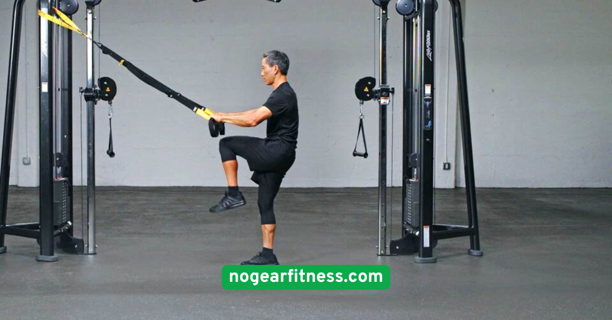 Reverse Lunge with Knee Drive